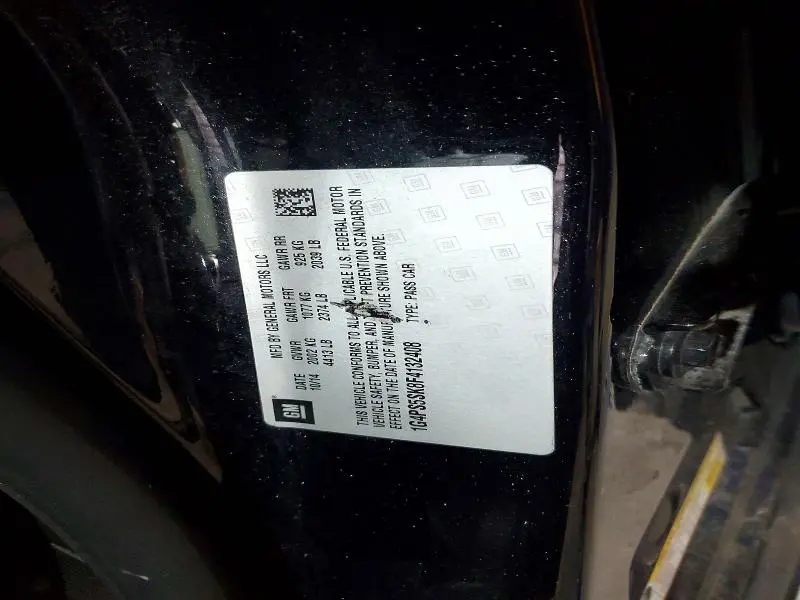 2015 BUICK VERANO   