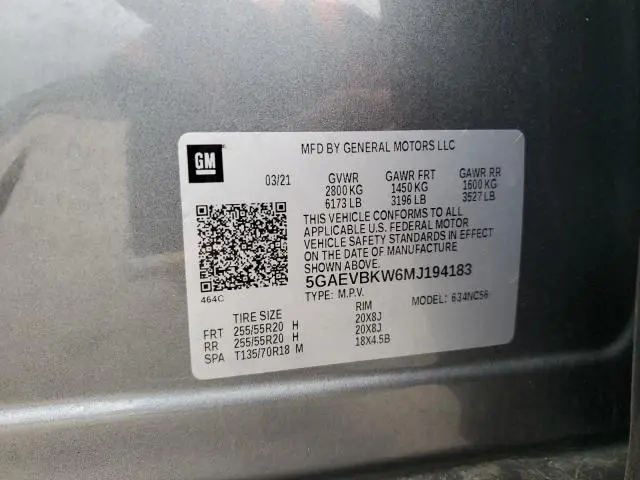 2021 BUICK ENCLAVE PREMIUM  
