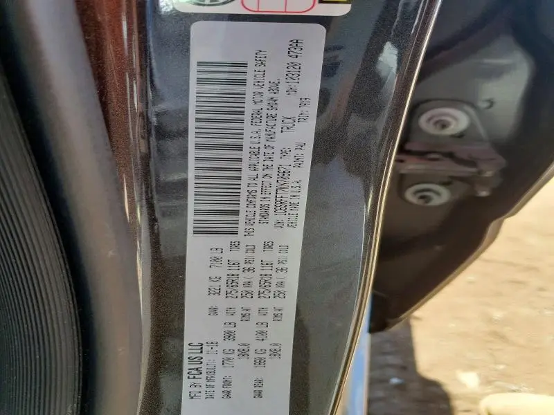 2019 RAM 1500 BIG HORN  