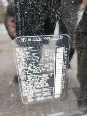 2020 INFINITI QX50 PURE  