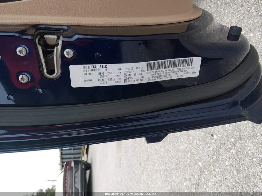 2016 DODGE GRAND CARAVAN SE