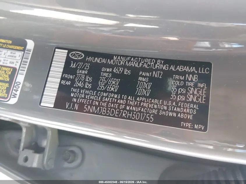 2024 HYUNDAI TUCSON SEL