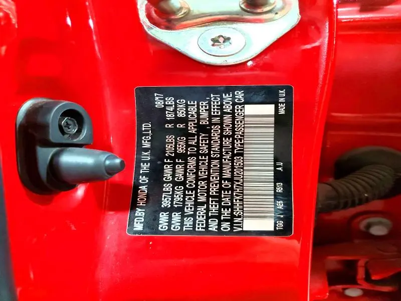 2018 HONDA CIVIC EXL  