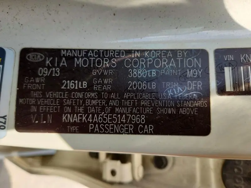 2014 KIA FORTE LX  