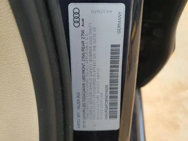 2014 AUDI A6 PREMIUM PLUS  