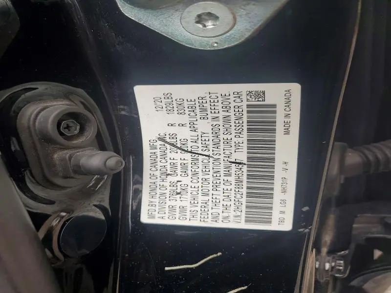 2021 HONDA CIVIC SPORT  