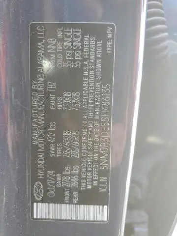 2025 HYUNDAI TUCSON SEL  