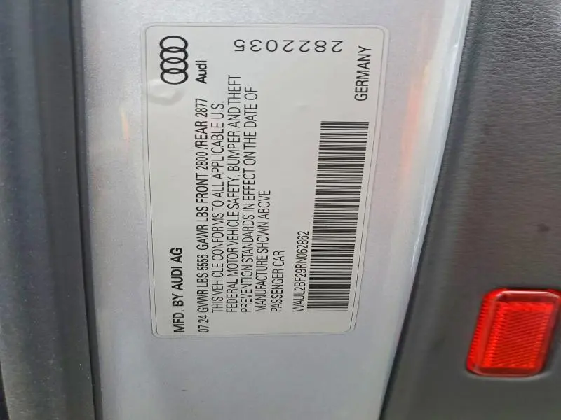 2024 AUDI A6 PREMIUM PLUS  