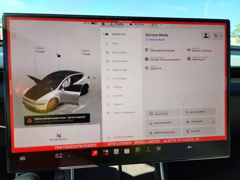 2026 TESLA MODEL Y   