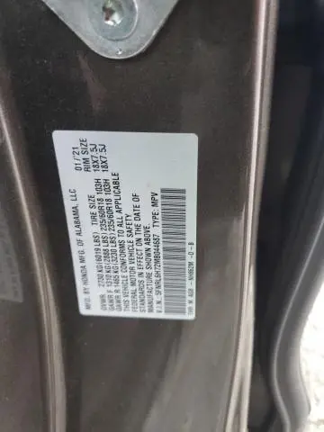 2021 HONDA ODYSSEY EXL  