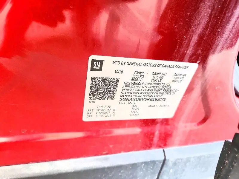 2019 CHEVROLET EQUINOX LT  