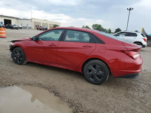 2022 HYUNDAI ELANTRA BLUE  