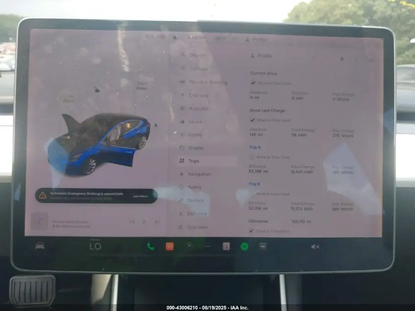 2018 TESLA MODEL 3 LONG RANGE/PERFORMANCE