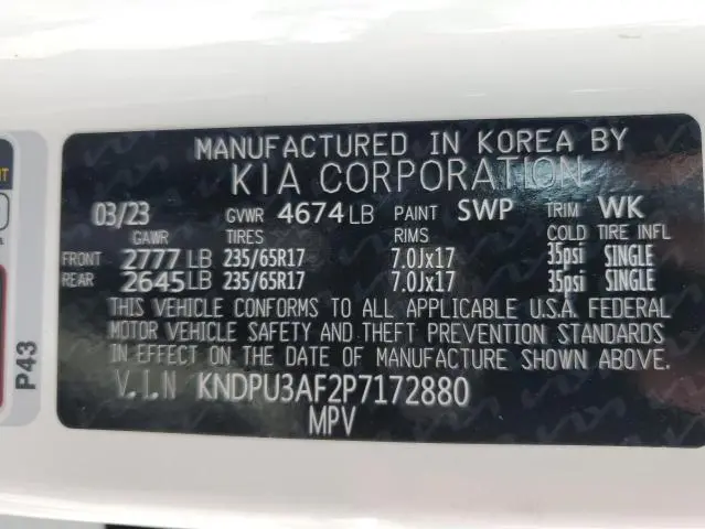2023 KIA SPORTAGE LX  