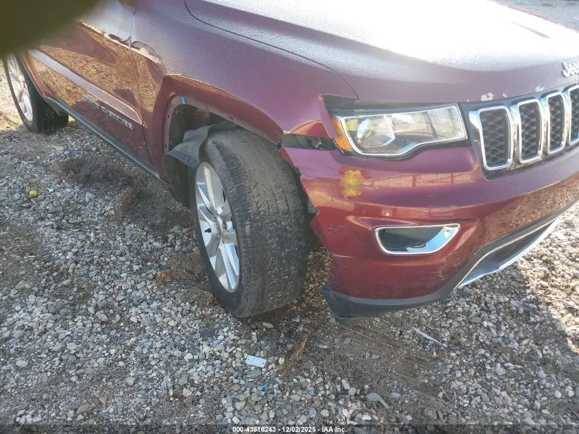 2017 JEEP GRAND CHEROKEE LIMITED 4X4