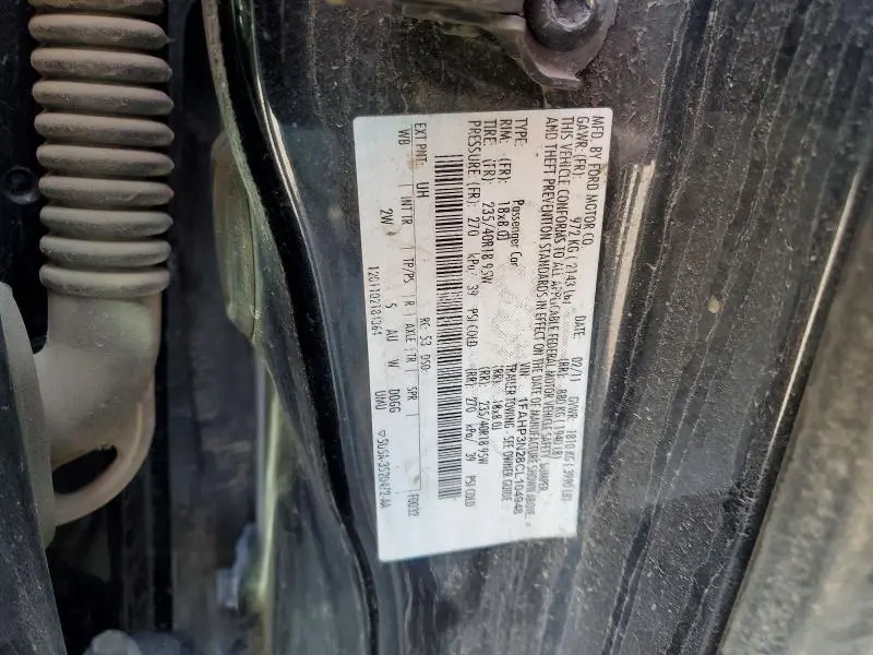 2012 FORD FOCUS TITANIUM  