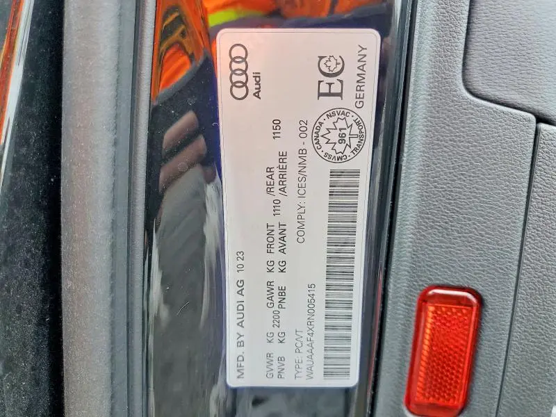 2024 AUDI A4 KOMFORT 45  