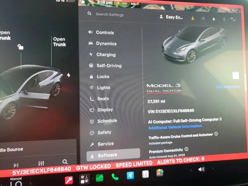 2020 TESLA MODEL 3   