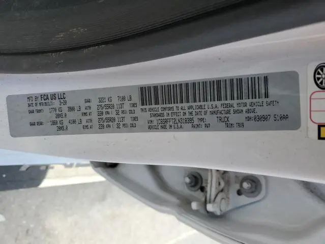 2020 RAM 1500 BIG HORN/LONE STAR  