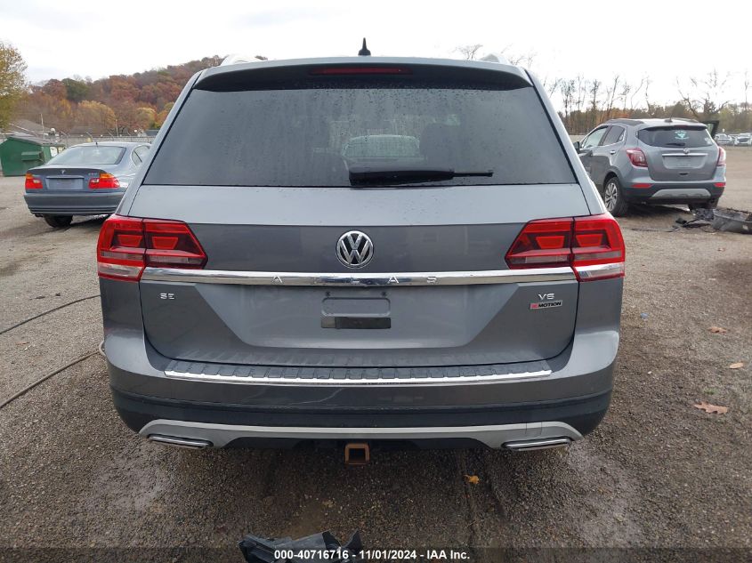 2018 VOLKSWAGEN ATLAS 3.6L V6 SE/3.6L V6 SE W/TECHNOLOGY