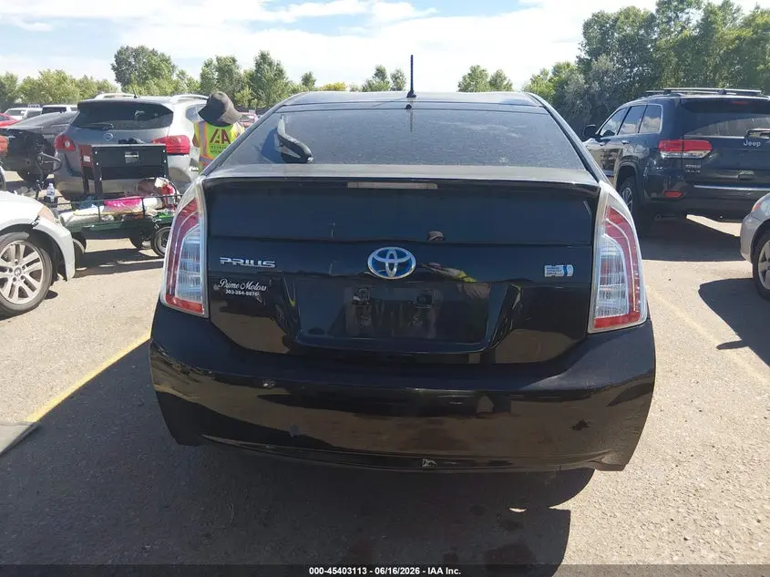2013 TOYOTA PRIUS TWO