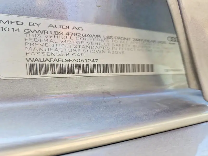 2015 AUDI A4 PREMIUM  