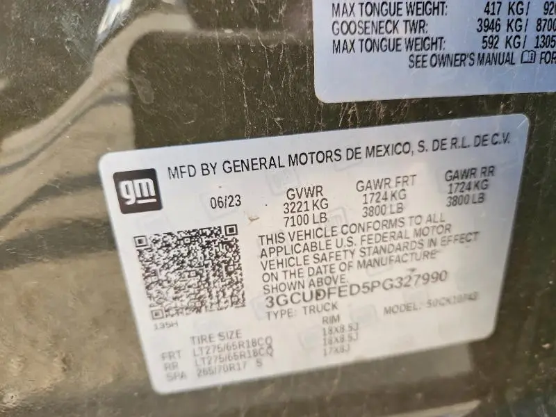 2023 CHEVROLET SILVERADO K1500 LT TRAIL BOSS  