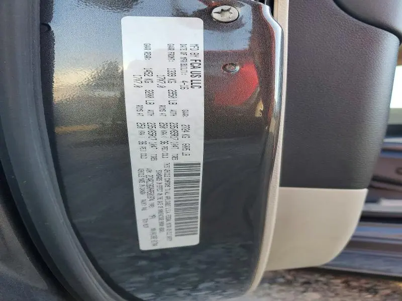 2017 CHRYSLER PACIFICA TOURING L  