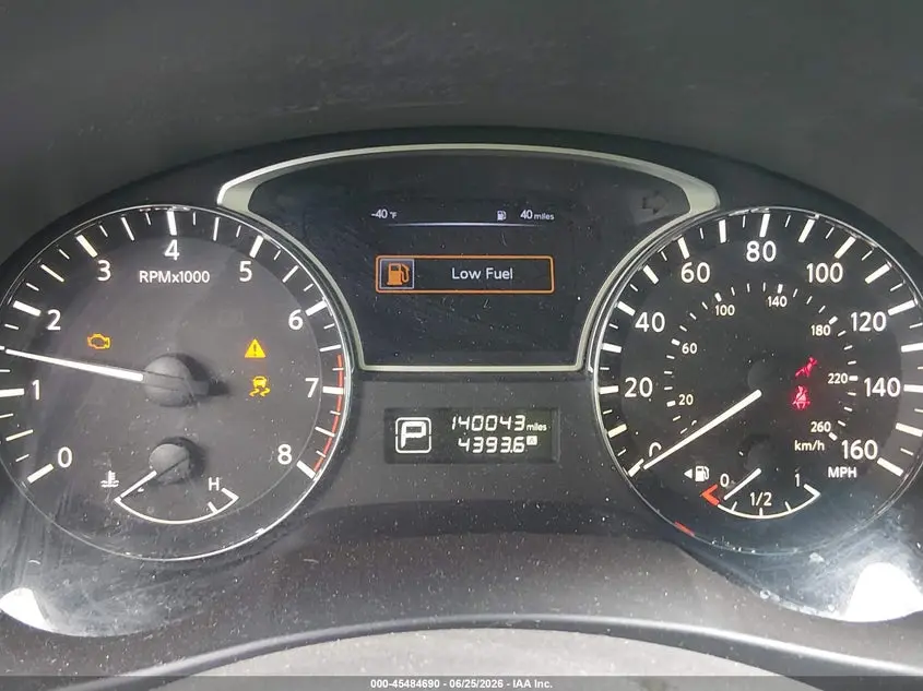 2015 NISSAN ALTIMA 2.5 S
