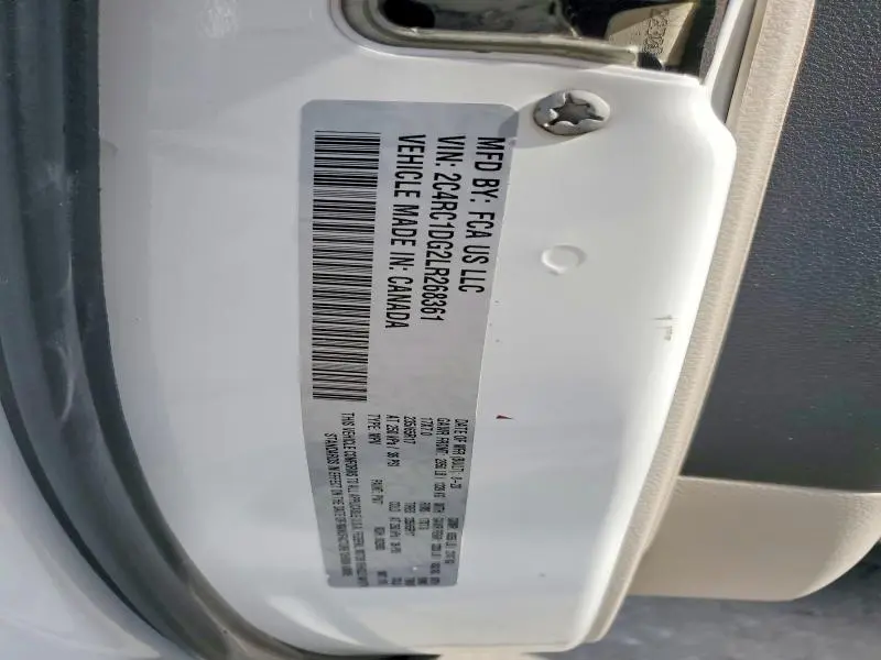 2020 CHRYSLER VOYAGER LXI  