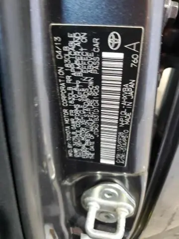 2013 TOYOTA PRIUS C 