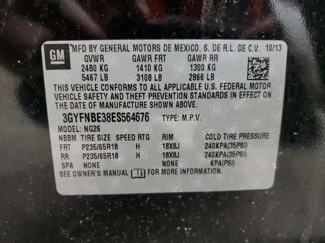 2014 CADILLAC SRX LUXURY COLLECTION  