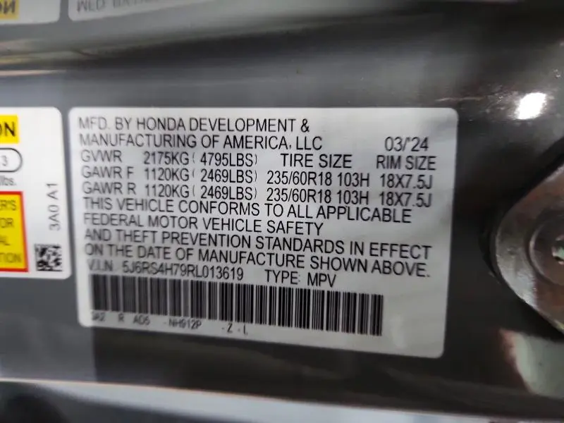 2024 HONDA CR-V EXL  