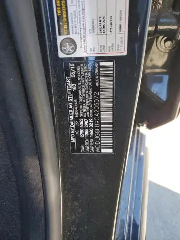 2016 MERCEDES-BENZ S 550 4MATIC  