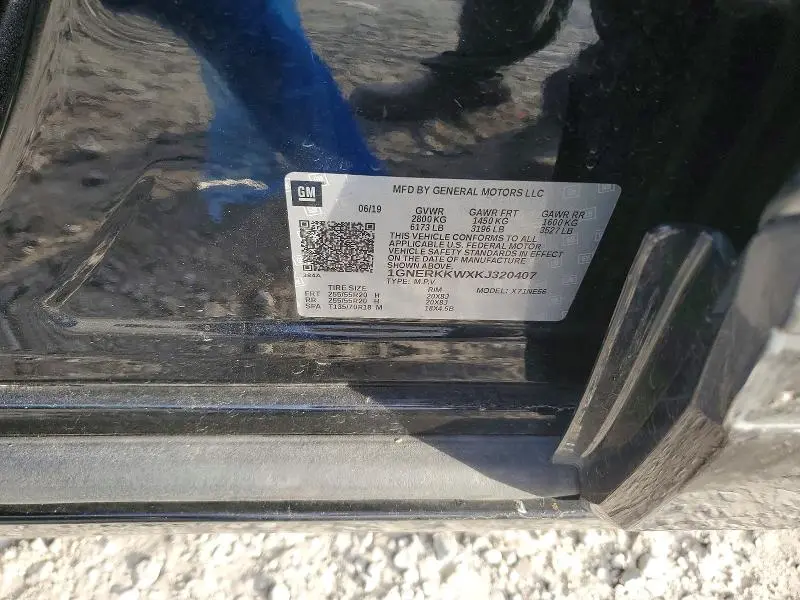 2019 CHEVROLET TRAVERSE PREMIER  