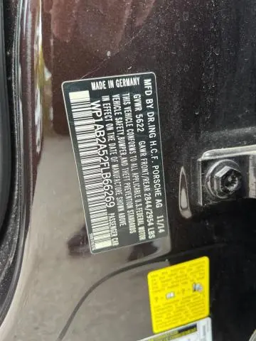 2015 PORSCHE MACAN S  