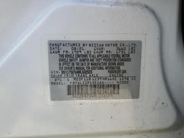 2021 NISSAN KICKS SV