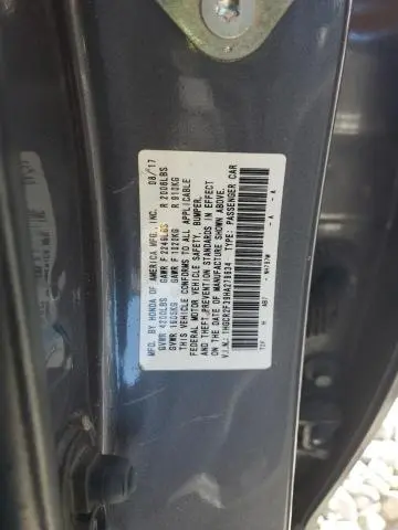 2017 HONDA ACCORD LX