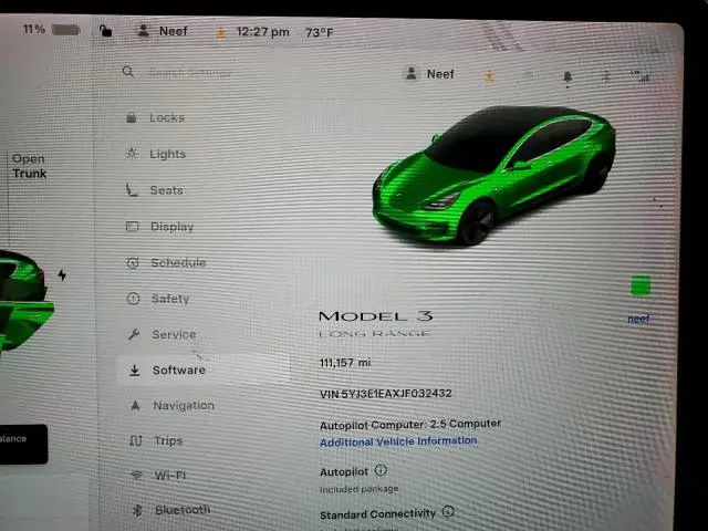2018 TESLA MODEL 3   