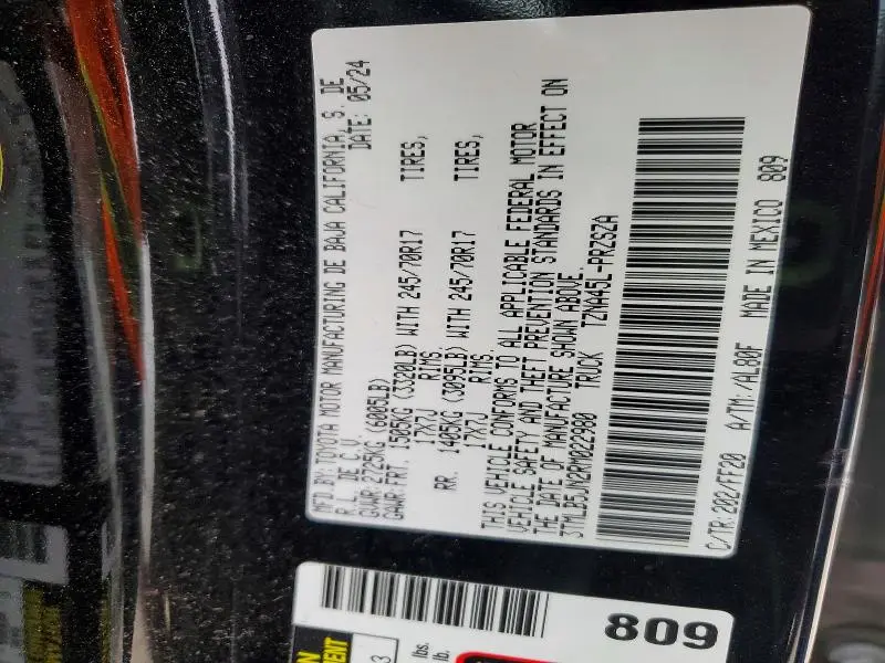 2024 TOYOTA TACOMA DOUBLE CAB  