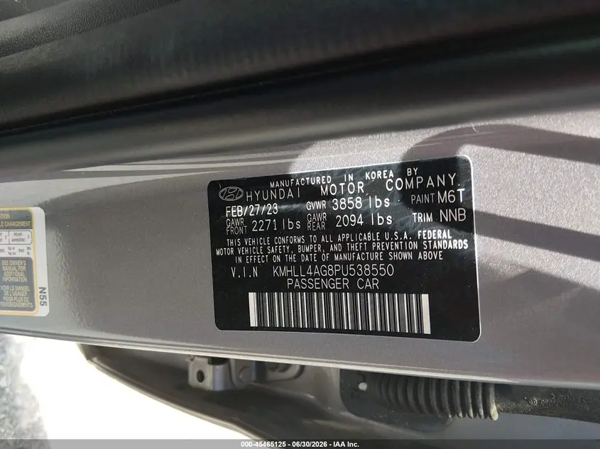 2023 HYUNDAI ELANTRA SE
