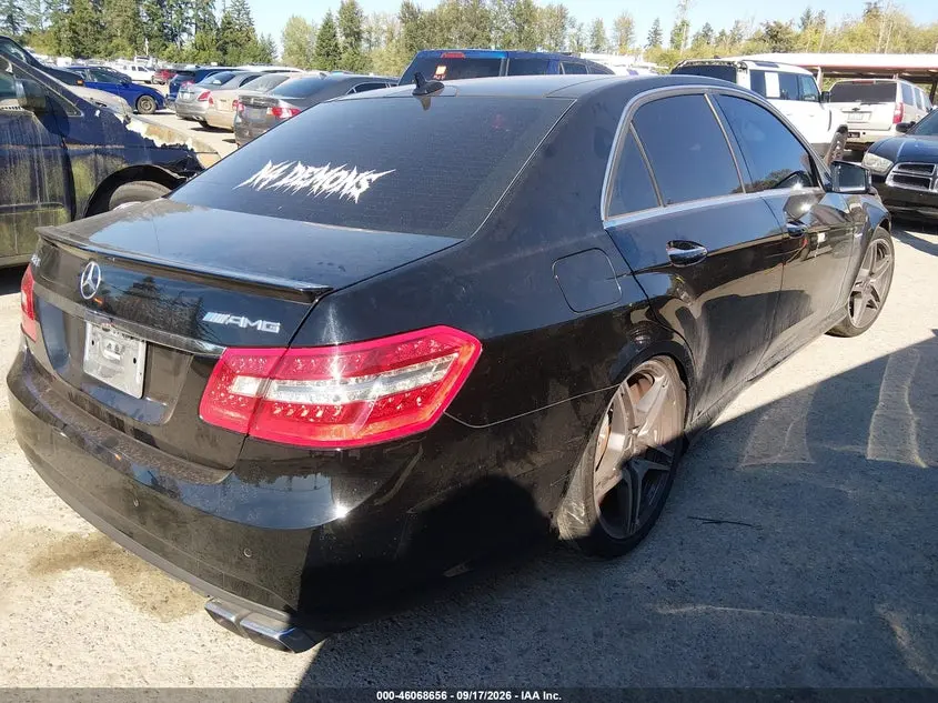 2013 MERCEDES-BENZ E 63 AMG  
