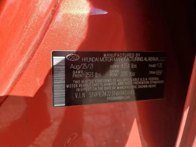 2022 HYUNDAI SONATA SEL PLUS  