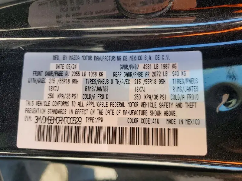 2024 MAZDA CX-30 SELECT  