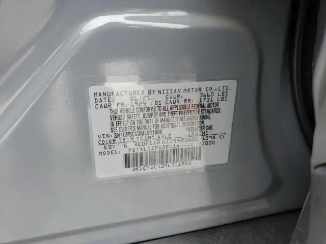 2021 NISSAN KICKS SV