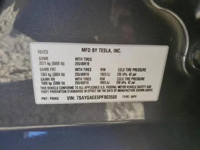 2023 TESLA MODEL Y