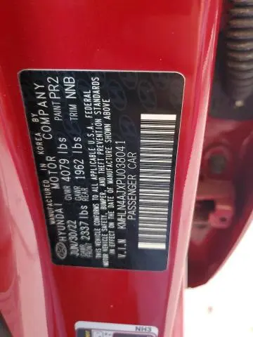 2023 HYUNDAI ELANTRA LIMITED  