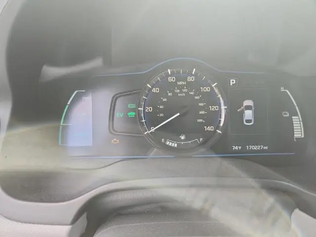 2017 HYUNDAI IONIQ BLUE  