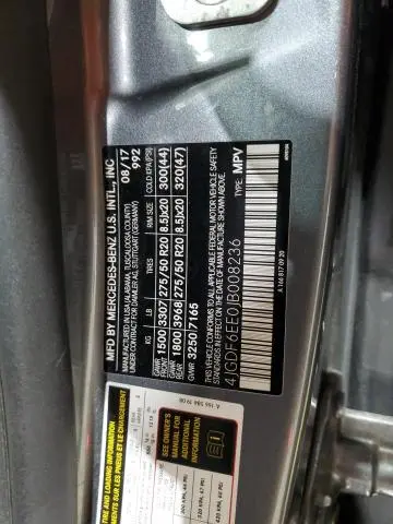 2018 MERCEDES-BENZ GLS 450 4MATIC  