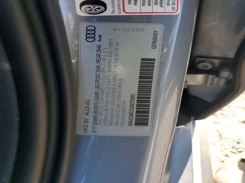 2018 AUDI A6 PREMIUM  